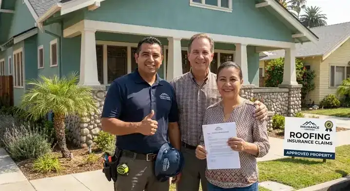 Single-family home in Los Angeles with a recently inspected residential roof